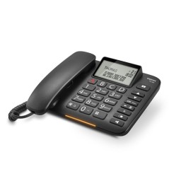TIM Sirio Telefono analogico Identificatore di chiamata Nero