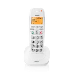 TIM Brondi Bravo Bright Telefono DECT Identificatore di chiamata Bianco