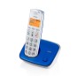 TIM Brondi Bravo Gold 2 Telefono DECT Identificatore di chiamata Blu, Bianco