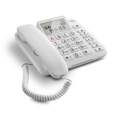 Gigaset DL380 Telefono analogico Identificatore di chiamata Bianco
