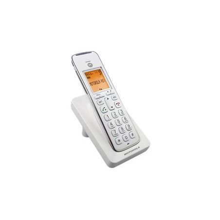 Motorola CD201 telefono Telefono DECT Identificatore di chiamata Bianco