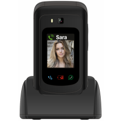 SAIET LINK4+ NERO - con  tasto Whatsapp dedicato