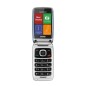 Brondi Contender 7,62 cm (3") Blu, Metallico Telefono per anziani