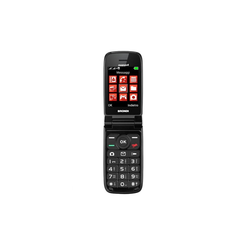 Brondi Magnum 4 7,11 cm (2.8") Bianco Telefono cellulare basico