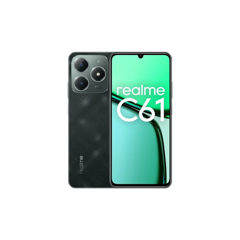 realme C61 17,1 cm (6.74") Doppia SIM Android 14 4G USB tipo-C 6 GB 256 GB 5000 mAh Verde