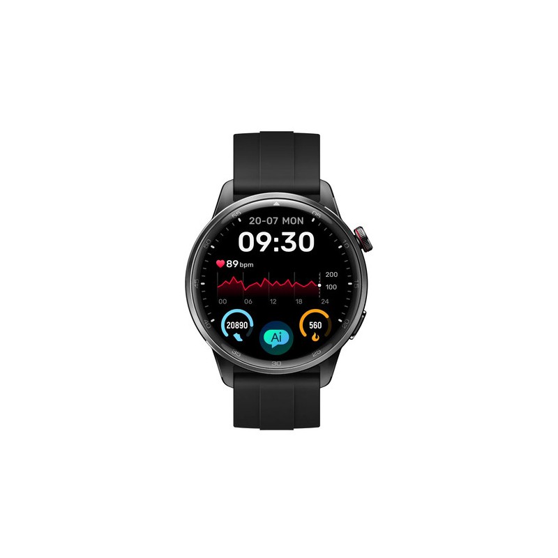 realme Watch S2 3,63 cm (1.43") AMOLED Digitale 466 x 466 Pixel Touch screen Nero