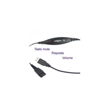 Cavo USB per cuffie Jabra Ezlight USB-A