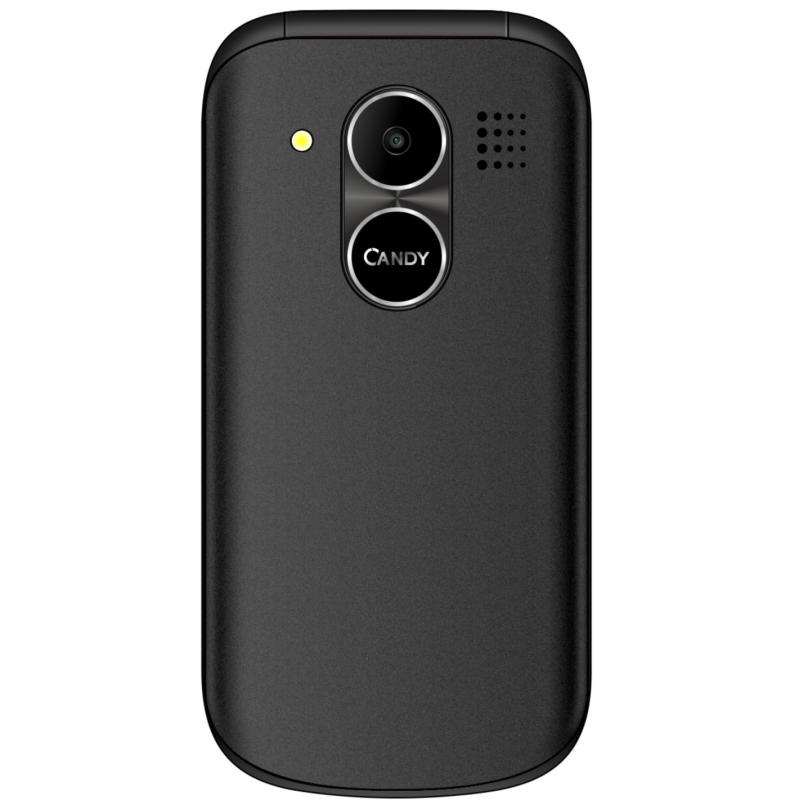 SAIET CANDY Nero - torcia a LED, tasti retroilluminati