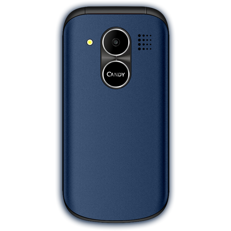 SAIET CANDY Blu Scuro - torcia a LED, tasti retroilluminati