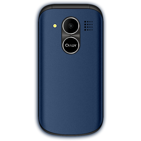 SAIET CANDY Blu Scuro - torcia a LED, tasti retroilluminati