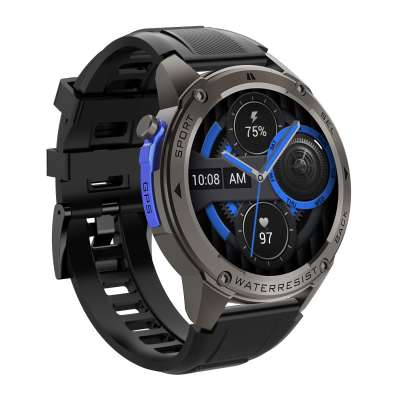SAIET W4RR1OR PRO - Smartwatch IP68/IP69