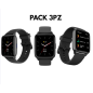 ZTE WATCH LIVE 2 BLACK pack 3PZ