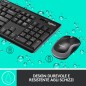TASTIERA MK270 LOG WIRELESS+MOUSE NERA USB RETAIL