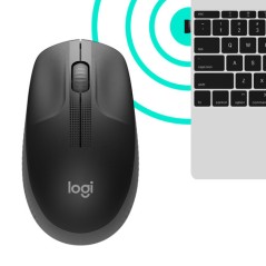 MOUSE M190 LOG WIRELESS FULL SIZE A MBIDESTRO