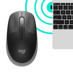 MOUSE M190 LOG WIRELESS GREY SULL S IZE AMBIDESTRO