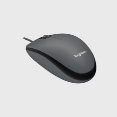 MOUSE M100 LOG USB BLACK USB A CAVO 1,8MT