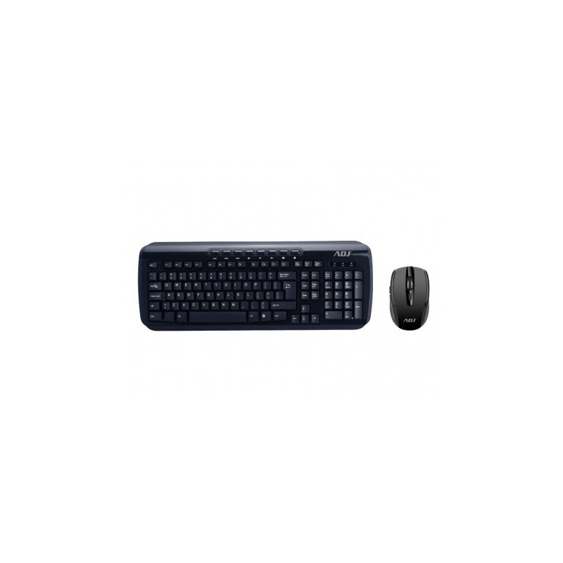 Adj KW118 tastiera Mouse incluso Universale RF Wireless QWERTY Italiano Nero