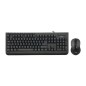 TASTIERA/MOUSE KIT USB PURE EVO BK 113TASTI MULTIMEDIA/MOUSE 6D ERGONO