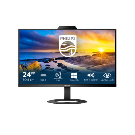23,8  USB-C MONITOR,WEBCAM E MICROFONO HDMI-DP-USB