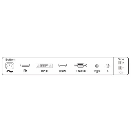 23,8  LED IPS, 1920*1080, 16 9 DP HDMI DVI VGA