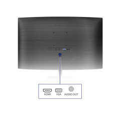 23,6  GAMING MONITOR CURVO  75HZ, VA LED