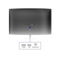 23,6  GAMING MONITOR CURVO  75HZ, VA LED