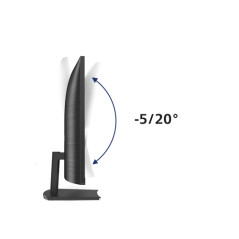 23,6  GAMING MONITOR CURVO  75HZ, VA LED