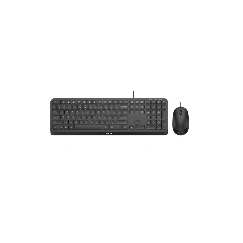 TASTIERA PHILIPS USB COMBO + MOUSE RETAIL SPT6207B/34