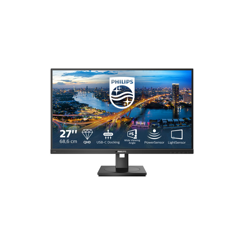 27  IPS USB-C DOCKING 2560*1440, 75 HZ, 350CD/M2