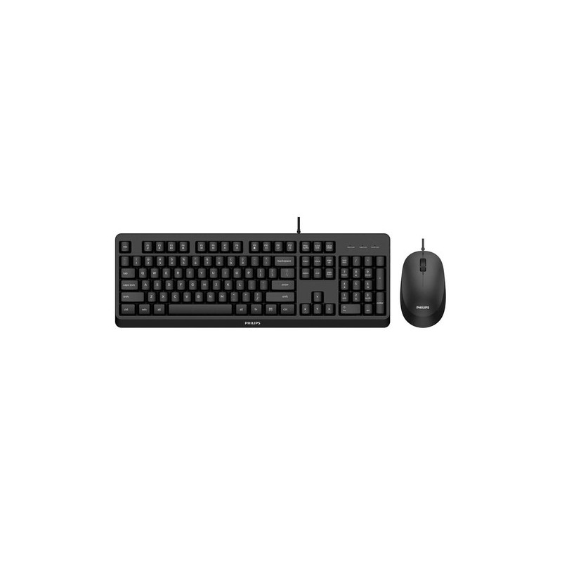 TASTIERA PHILIPS USB COMBO + MOUSE RETAIL SPT6207BL/34