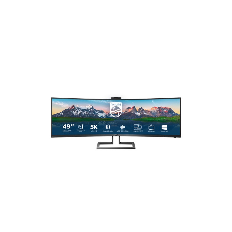 49  MONITOR CURVO FORMATO 32 9, RISOLUZIONE 5120