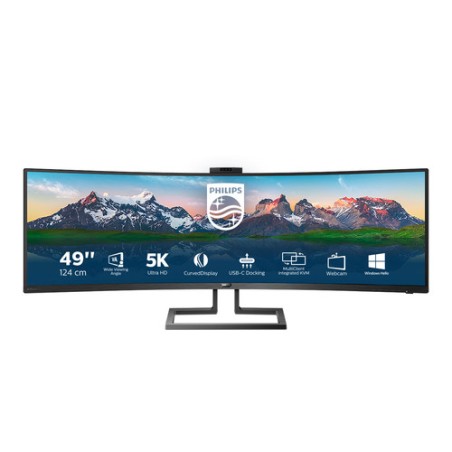 49  MONITOR CURVO FORMATO 32 9, RISOLUZIONE 5120
