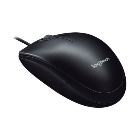 MOUSE M90 LOG BLACK CON FILO USB 910-001793 NERO