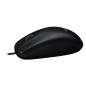 MOUSE M90 LOG BLACK CON FILO USB 910-001793 NERO