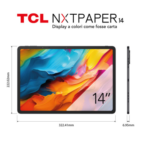 TCL 14 NXTPAPER Gray 256GB ROM + 16GB RAM