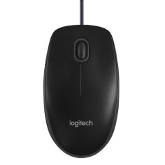MOUSE B100 LOG OEM USB BK NERO CON SCROLLING
