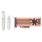 DUAL M.2 PCIE SSD EXPANSION 2280 22110 GEN3 X4