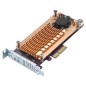DUAL M.2 22110 2280 SATA SSD CARD  PCIE GEN2 X2