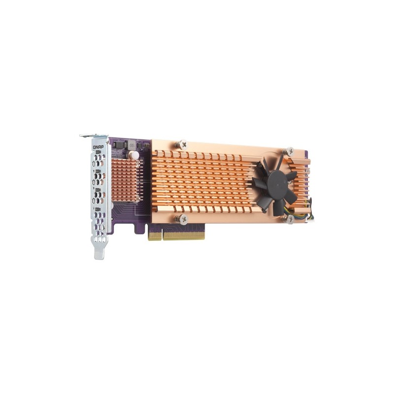 QUAD M.2 2280 PCIE SSD EXPANSION CARD PCIE GEN3 X8