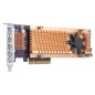 QUAD M.2 2280 PCIE SSD EXPANSION CARD PCIE GEN3 X8