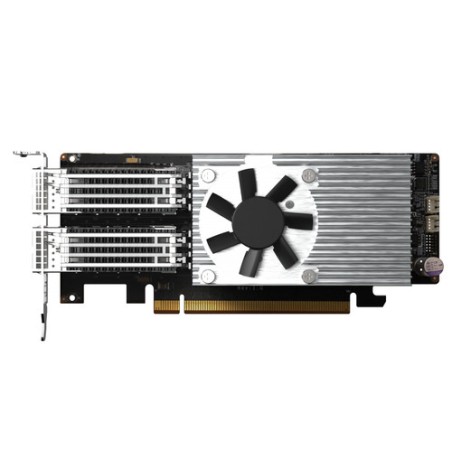 DUAL-PORT QSFP28 100GBE NETWORK EXPANSION CARD
