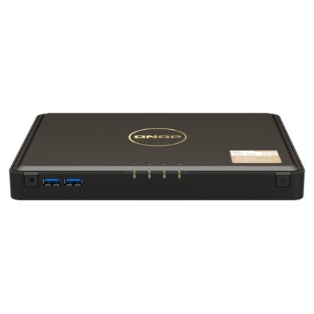 QNAP NAS 4-BAY M.2 PCIE SSD NASBOOK, INTEL CELERON