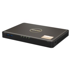 QNAP NAS 4-BAY M.2 PCIE SSD NASBOOK, INTEL CELERON