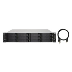 12-BAY 2U RACK USB-C JBOD EXPANSION UNIT, 2X PSU