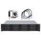 12-BAY 2U RACK SATA JBOD EXPANSION UNIT, 2 X PSU