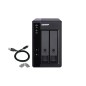 QNAP DAS 2 BAIE 3.5  SATA, 1 X USB 3.0 TYPE-C