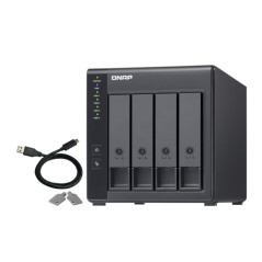 QNAP DAS 4 BAIE 3.5 SATA, 1 X USB 3.0 TYPE-C