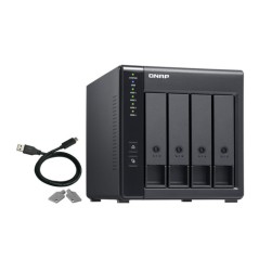 QNAP DAS 4 BAIE 3.5  SATA, 1 X USB 3.0 TYPE-C