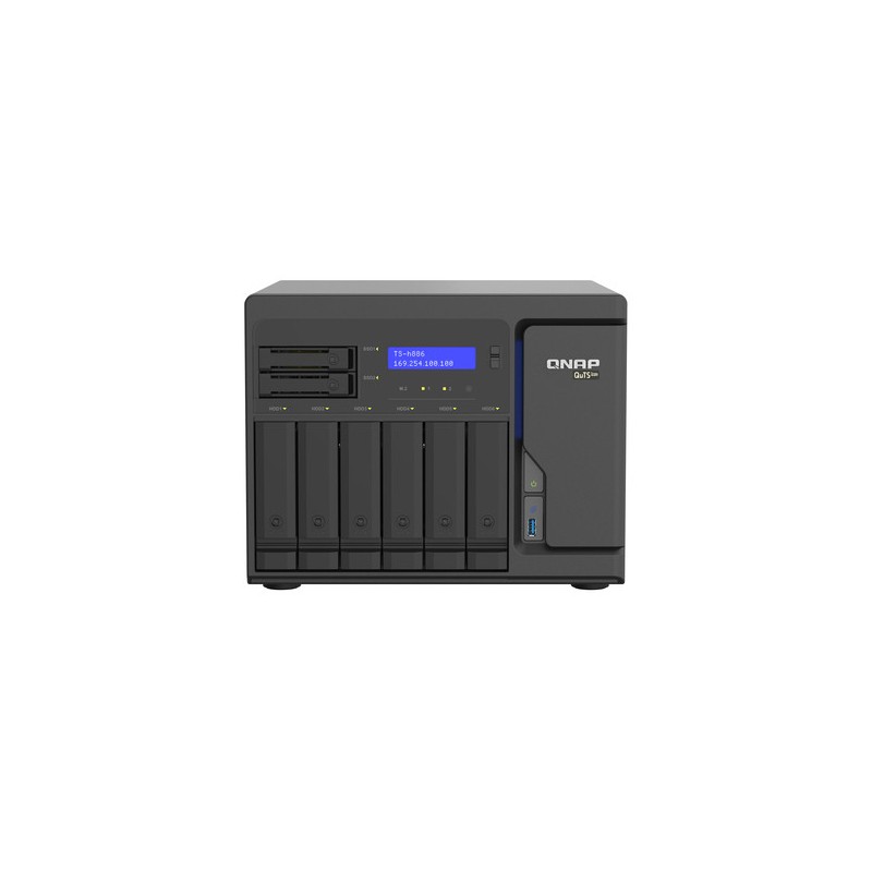 8 BAIE QUTS HERO 2 M.2 NVME SATA 6G XEON 8GB RAM