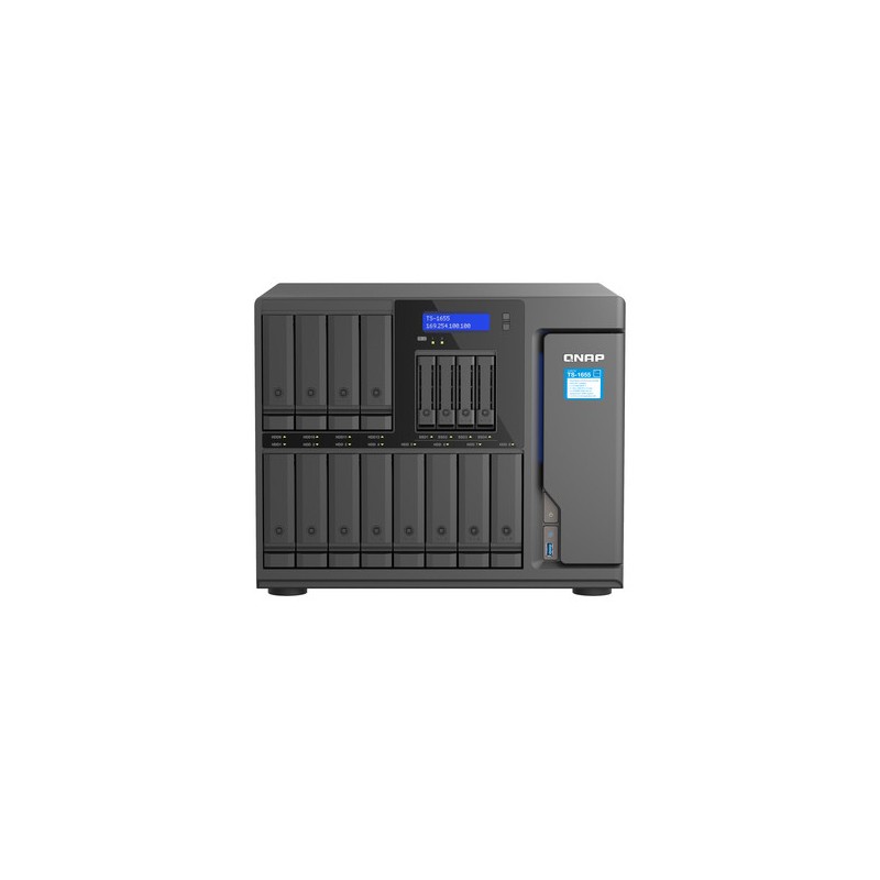 QNAP NAS QUTS HERO 12X3.5 + 4X2.5 BAY C5125 8GB